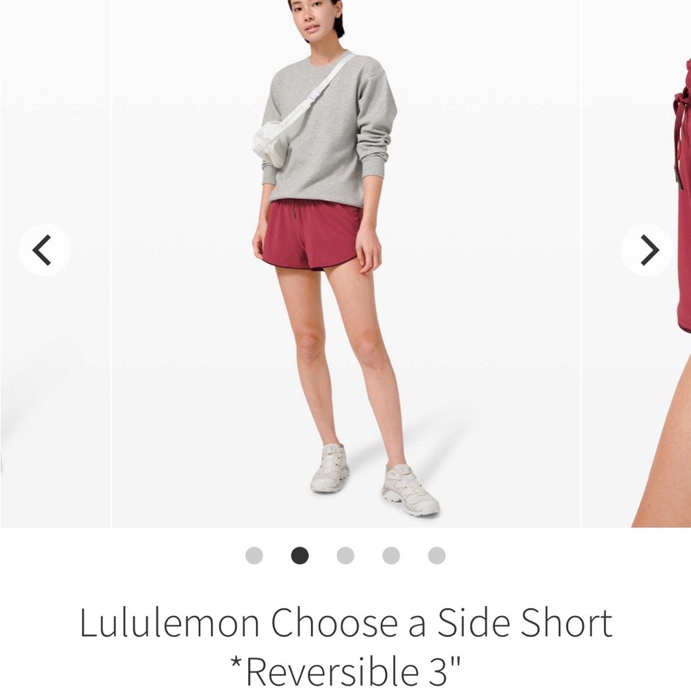 Lululemon Choose a Side Shorts